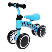 Bicicleta de Equilibrio Infantil Andador de Empurrar Bebe Sem Pedal Azul - Zippy Toys