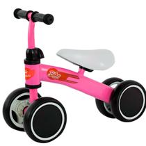 Bicicleta De Equilíbrio Infantil Até 20Kg Rosa - Castela