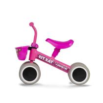 Bicicleta De Equilíbrio Infantil S/ Pedal Kit Kat 4 Rodas PN