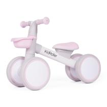 Bicicleta de equilíbrio KidRoller para crianças de 12 a 36 meses, rosa, com cesto Bicicleta de equilíbrio KidRoller para crianças de 12 a 36 meses, rosa, com cesto