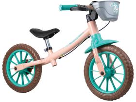 Bicicleta de Equilíbrio Nathor Love - Rosa