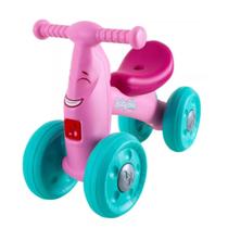 Bicicleta de Equilíbrio Rosa Baby Bike Bandeirante