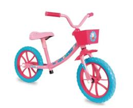 Bicicleta De Equilíbrio Sem Pedal Infantil Balance Peppa Pig Rosa Aro 12 Verden Bicicleta De Equilíbrio Sem Pedal Infantil Balance Peppa Pig Rosa Aro 12 Verden