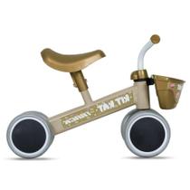 Bicicleta de Equilíbrio Sem Pedal Track E Bikes com Cestinha Kit Kat