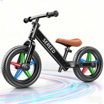 Bicicleta de Equilibrio SEREED sin Pedales Ajustable 3.5 kg Negra Bicicleta de Equilibrio SEREED sin Pedales Ajustable 3.5 kg Negra