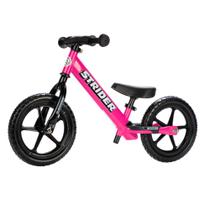 Bicicleta de Equilíbrio Strider Sport 12" Rosa - Para Crianças de 1 a 4 Anos