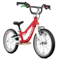 Bicicleta de equilíbrio woom GO 1 Plus 14" Leve Vermelha