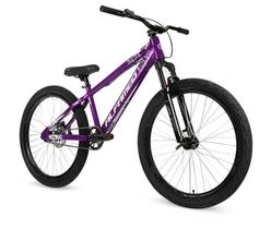 Bicicleta De Grau Aro 26 Alfameq Furia Roxa Single Freio a Disco Hidráulico
