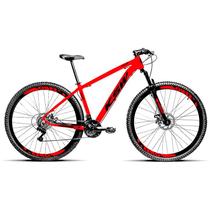 Bicicleta de Marcha Aro 29 Ksw Xlt 21 Vel. Preto/Turquesa Mcz5