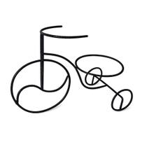 Bicicleta Decorativa Ferro Artesanal Rústica Suporte Vaso Flor Jardim Varanda