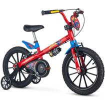 Bicicleta Do Homem Aranha Aro 16 Infantil Nathor