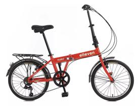 Bicicleta Dobrável Aro 20 Dubly Câmbio Shimano Alumínio 6v Urbano - Elleven