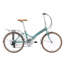 Bicicleta dobrável Rio XL Aro 24" com 6 Marchas Durban Turquesa Bicicleta dobrável Rio XL Aro 24" com 6 Marchas Durban Turquesa