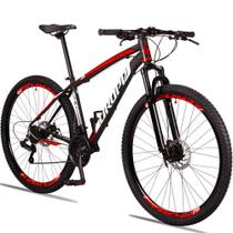 Bicicleta Dropp X Aro 29 Câmbios Shimano 21 Marchas Freio a Disco Mecânico com Suspensão