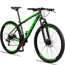 Bicicleta Dropp X Aro 29 Câmbios Shimano 21 Marchas Freio a Disco Mecânico com Suspensão