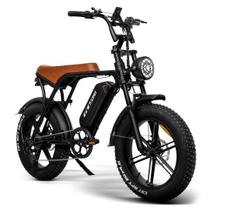 Bicicleta elétrica 20 gtsm1 freio a disco 7v suspensão e-bike v8s 2.0 750w