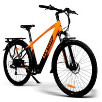 Bicicleta Elétrica 350W GTSM1 700c Freio a Disco 7V Shimano Suspensão E-Bike Energy 7.8AH