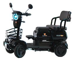 Bicicleta elétrica 4 rodas cadeira de mobilidade potente Tank 500