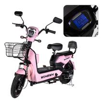 Bicicleta Elétrica 800w WX-03 Bateria de Lítio Wehawk 48V 12ah Scooter Basket Autopropelido PRÉ MONTADA Bicicleta Elétrica 800w WX-03 Bateria de Lítio Wehawk 48V 12ah Scooter Basket Autopropelido PRÉ MONTADA