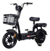 Bicicleta Eletrica Aro 14 Dropp Joy City 350wSmart Brasil Preta