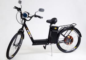 Bicicleta Elétrica Aro 26 Dakota Smart Brasil 800w Preto Fosco