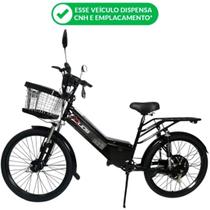 Bicicleta Elétrica Bateria de Lítio 48V 13Ah New Confort FULL Preta Bicicleta Elétrica Bateria de Lítio 48V 13Ah New Confort FULL Preta