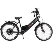 Bicicleta Elétrica com Bateria de Lítio 48V 13Ah New Confort Preta Bicicleta Elétrica com Bateria de Lítio 48V 13Ah New Confort Preta