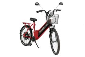 Bicicleta Elétrica Duos Confort 800W 48V 15Ah - Vermelha
