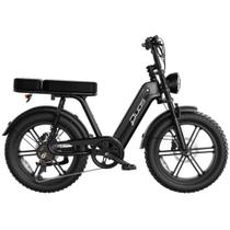 Bicicleta Elétrica E-Koa Duos 1000W Lítio Freio Hidráulico e App Integrado Preta Bicicleta Elétrica E-Koa Duos 1000W Lítio Freio Hidráulico e App Integrado Preta