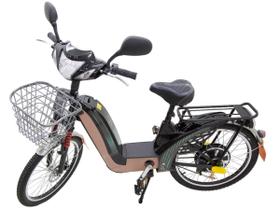 Bicicleta eletrica eco 350w preta - SOUSA BIKE