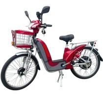 Bicicleta Elétrica Free Life 800W cor Cereja