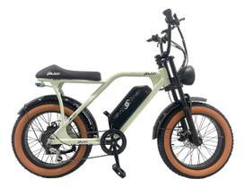 Bicicleta Elétrica Galaxy 7v 750W Bateria Litio 48v Display LCD Cambio Shimano LED USB