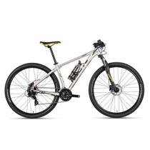 Bicicleta Elétrica Groove E-HYPE 24 Velocidades Prata/Amarelo Bicicleta Elétrica Groove E-HYPE 24 Velocidades Prata/Amarelo
