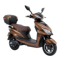 Bicicleta Elétrica HAO Conquest 1000W 32KM/H Capacidade 200Kg Dourada Bivolt