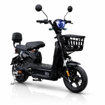 Bicicleta Elétrica JY MW 350W Sem CNH 3 Velocidades Couro Ma Cor:White