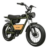 Bicicleta Elétrica Muv Vibe 750w Bateria Lítio 48v Verde