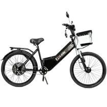 Bicicleta Elétrica New Confort 800W 48V 15Ah Preta - Não precisa de CNH Bicicleta Elétrica New Confort 800W 48V 15Ah Preta - Não precisa de CNH