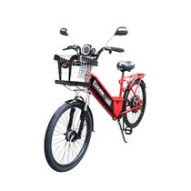 Bicicleta Elétrica - New Confort 800w Lithium - Vermelha - Duos Bikes