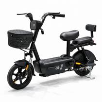 Bicicleta Elétrica PP 500W Chave de Presença para Ligar Auomática 3 Velocidades Sem CNH 2 Lugares até 150kg Bicicleta Elétrica PP 500W Chave de Presença para Ligar Auomática 3 Velocidades Sem CNH 2 Lugares até 150kg