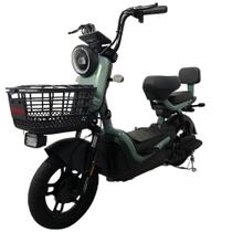 Bicicleta Elétrica Scooter 500W 48V 20Ah Eko-5 Duos Verde Claro