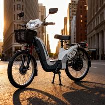 Bicicleta Elétrica WeHawk EB 500W 48V 12Ah Aro 24 Autonomia até 60km