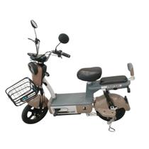 Bicicleta Elétrica YIWU Maggie - 500W 30km/h Capacidade 120kg Marrom/Bege Bivolt Bicicleta Elétrica YIWU Maggie - 500W 30km/h Capacidade 120kg Marrom/Bege Bivolt