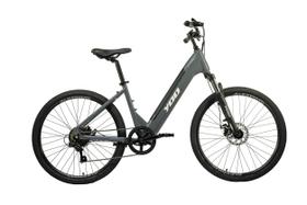 Bicicleta elétrica Yoo Fleek 250W grafite e branco