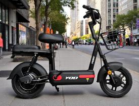 Bicicleta Elétrica Yoo Mobility Y200 350w Farol Led Tipo Scooter Fabricação Brasil