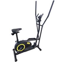 Bicicleta Elíptico Magnético 120 kg Controle de 8 Níveis LV-BEM120 LIVVO Bicicleta Elíptico Magnético 120 kg Controle de 8 Níveis LV-BEM120 LIVVO