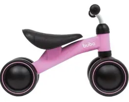 Bicicleta Equilíbrio 4 Rodas Infantil Rosa Buba 12m+ Bicicleta Equilíbrio 4 Rodas Infantil Rosa Buba 12m+