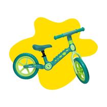 Bicicleta Equilíbrio Andador Sem Pedal Infantil Dino