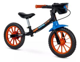 Bicicleta Equilíbrio Balance Bike Caloi aro 12 Power Rex