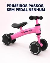 Bicicleta Equilíbrio Infantil 4 Rodas Sem Pedal