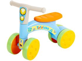 Bicicleta Equilíbrio Infantil Andador Sem Pedal 4 Rodas Bebe